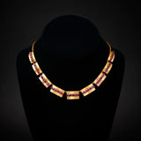 Vintage 1970's Ruby Necklace