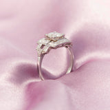1920's Art Deco Diamond Platinum Ring