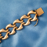 Retro 14ct Rose Gold Bracelet