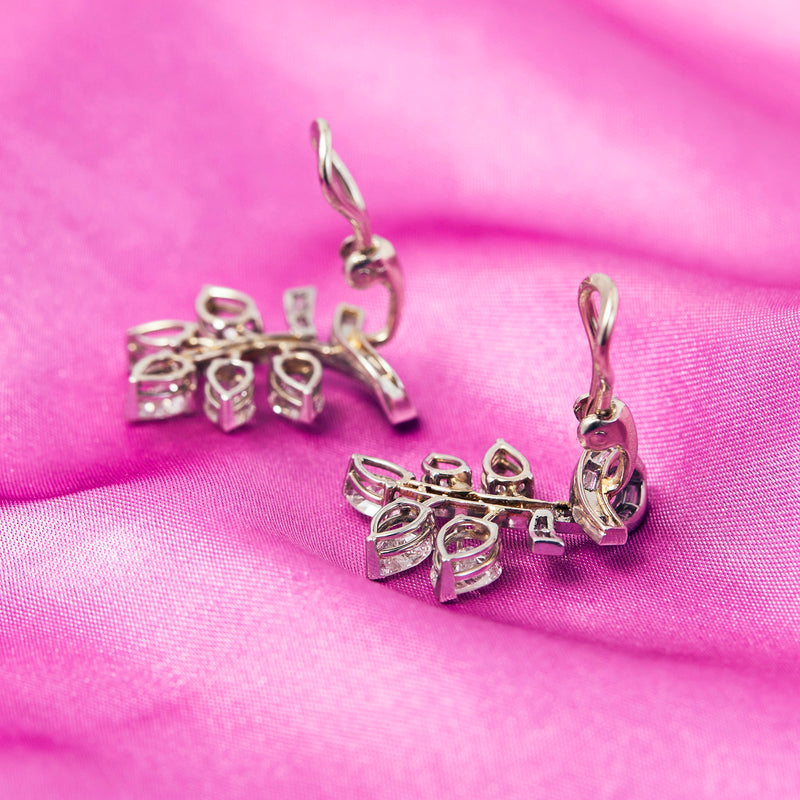 Magnificent Vintage Diamond Earrings
