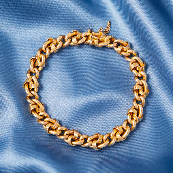 Antique 15ct Yellow Gold Bracelet