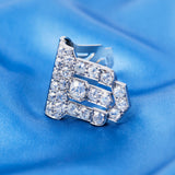 Art Deco Diamond & White Gold Dress Clip