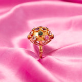 H Stern Multigem 18ct Yellow Gold Vintage Sputnik Ring