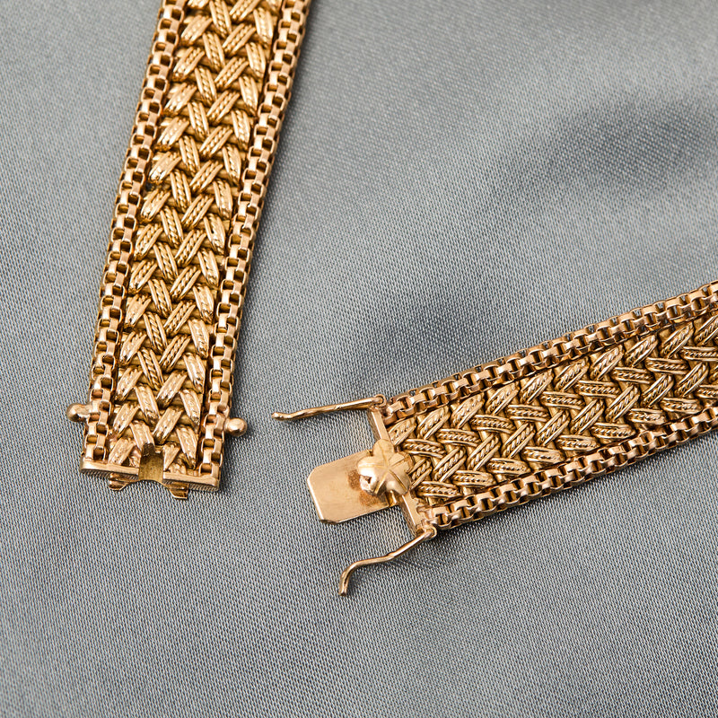 Vintage 18ct Yellow Gold & Diamond Cocktail Necklace - Price On Application