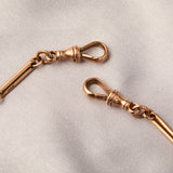 Antique 15ct Yellow Gold Fob Chain, Circa 1900.