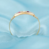 Antique 15ct Yellow Gold Gypsy Ring