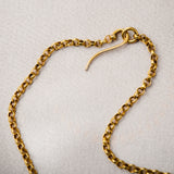 Late Victorian 15ct Yellow Gold Multi-Gem Fringe Necklace