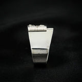 Vintage 18ct White Gold & Platinum Diamond Cocktail Ring