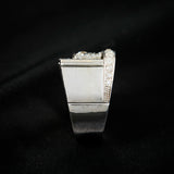 Vintage 18ct White Gold & Platinum Diamond Cocktail Ring