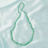 Vintage Strand 'Moss in Snow' Jade Beads